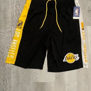Brand new Los Angeles Lakers shorts with tag